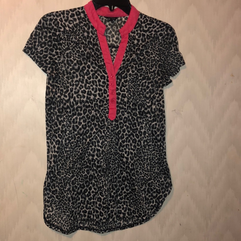 Cheetah print top